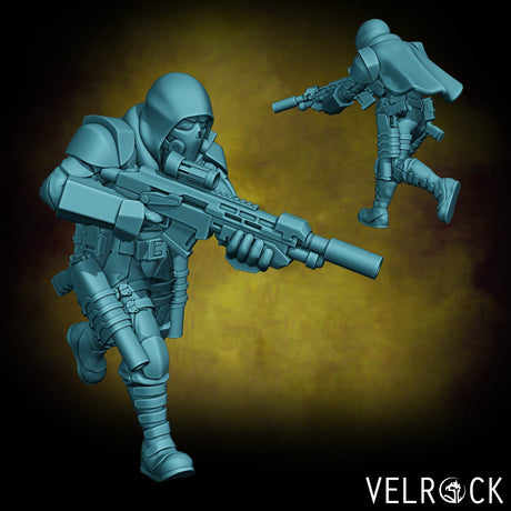 Stealth Team Miniature | E - Tabletop RPG & D&D miniature. Perfect for wargaming & collectors