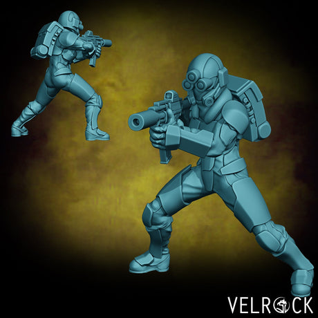 Stealth Team Miniature | G - Tabletop RPG & D&D miniature. Perfect for wargaming & collectors