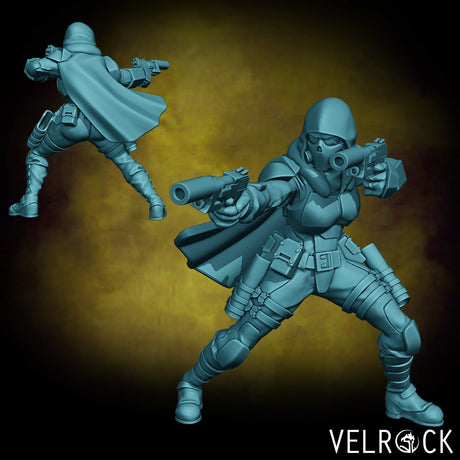 Stealth Team Miniature | H - Tabletop RPG & D&D miniature. Perfect for wargaming & collectors