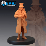 Steampunk Doctor Miniature | A - Tabletop RPG & D&D miniature. Perfect for wargaming & collectors