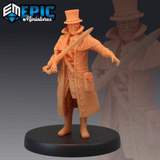 Steampunk Doctor Miniature | C - Tabletop RPG & D&D miniature. Perfect for wargaming & collectors