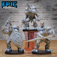 Steel Construct Miniature | Full Set All Models - Tabletop RPG & D&D miniature. Perfect for wargaming & collectors