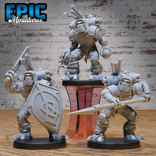 Steel Construct Miniature - Full Set All Models - 32mm