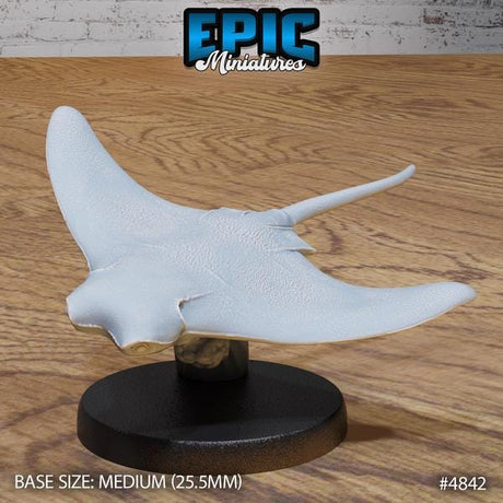 Stingray Miniature | 4842 - Tabletop RPG & D&D miniature. Perfect for wargaming & collectors