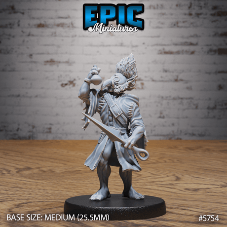 Stitch Doctor Miniature | B - Tabletop RPG & D&D miniature. Perfect for wargaming & collectors