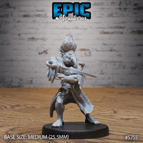 Stitch Doctor Miniature | C - Tabletop RPG & D&D miniature. Perfect for wargaming & collectors
