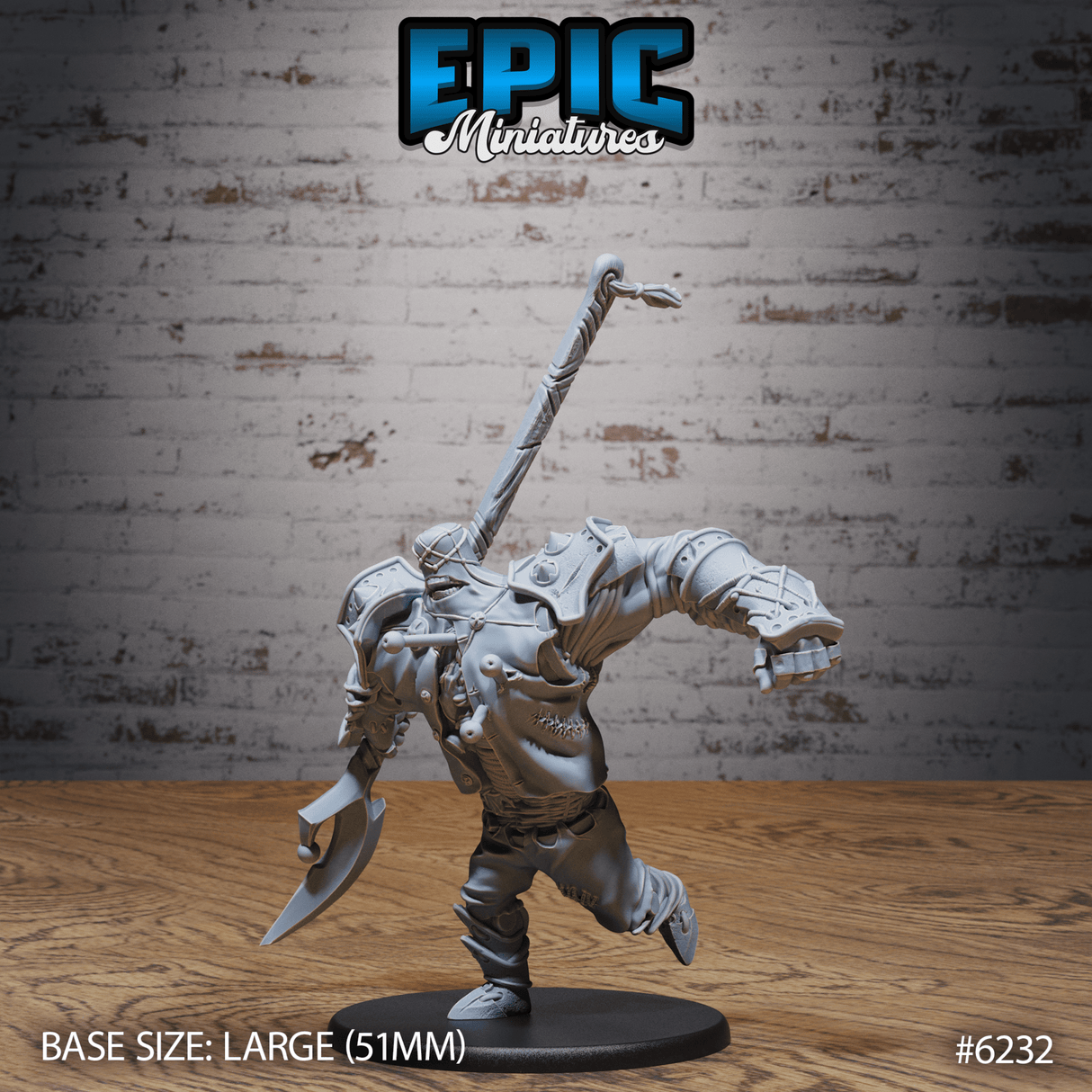 Stitch Golem Miniature | B - Tabletop RPG & D&D miniature. Perfect for wargaming & collectors