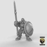 Storm Guard Miniature greek spartans | A - Tabletop RPG & D&D miniature. Perfect for wargaming & collectors