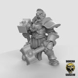 Storm Guard Miniature Greek hammersmiths | A - Tabletop RPG & D&D miniature. Perfect for wargaming & collectors