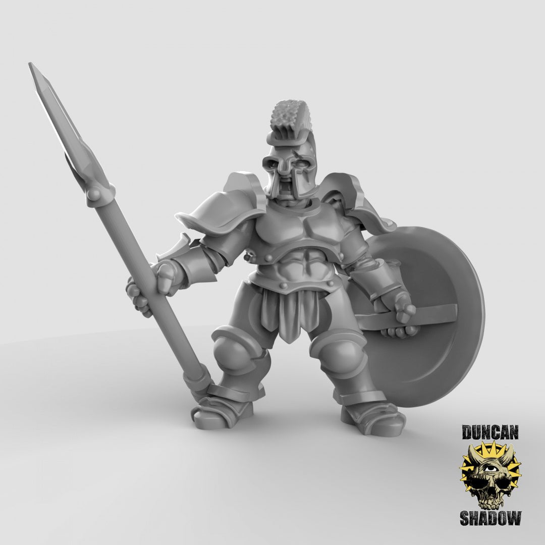 Storm Guard Miniature greek spartans | B - Tabletop RPG & D&D miniature. Perfect for wargaming & collectors