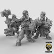 Storm Guard Miniature Greek hammersmiths | Set of 3 - Tabletop RPG & D&D miniature. Perfect for wargaming & collectors