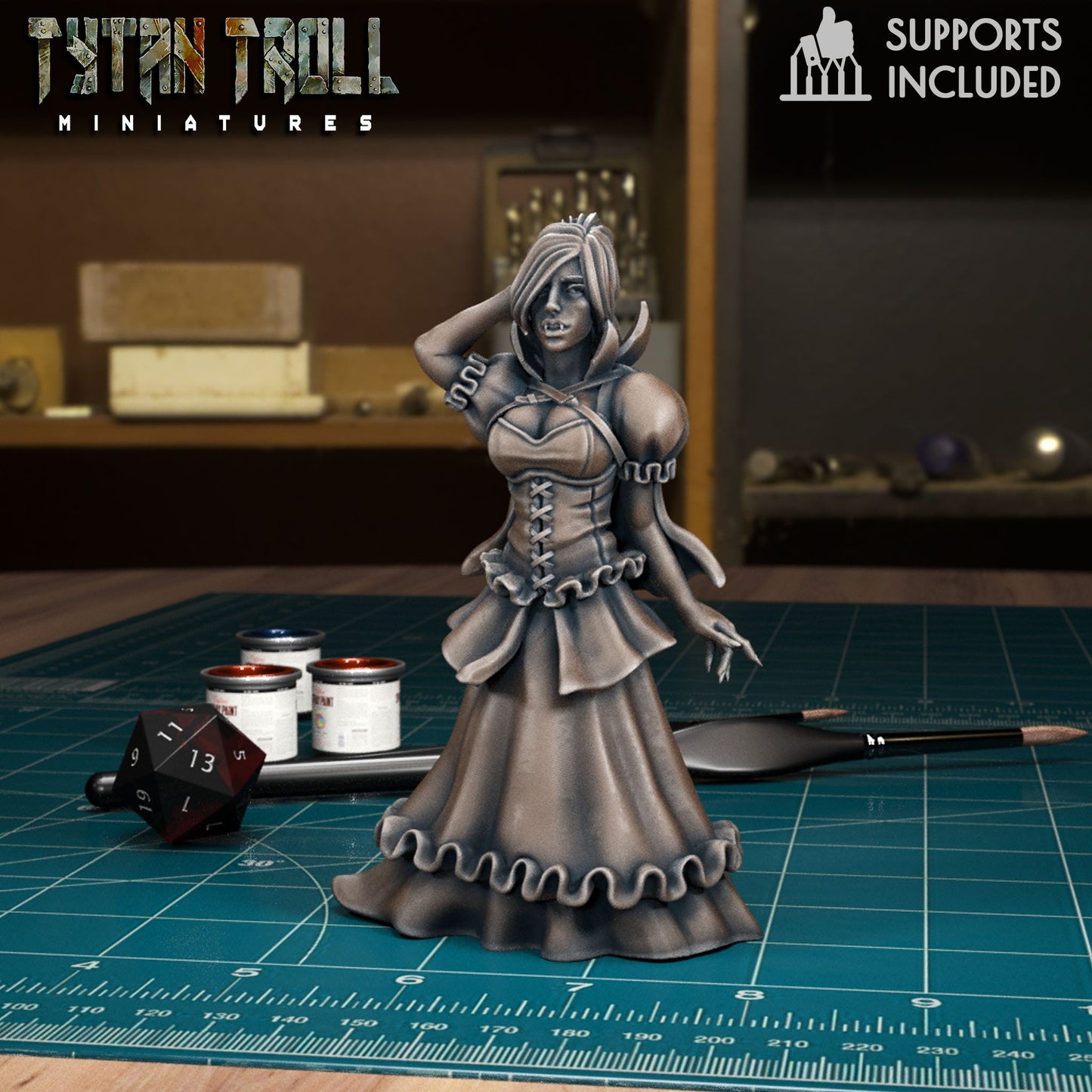 Strahd Bundle Miniature - A - 32mm
