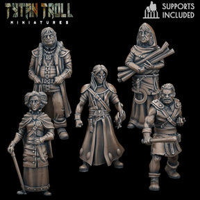 Strahd Bundle Miniature set 3 | Set of 5 - Tabletop RPG & D&D miniature. Perfect for wargaming & collectors