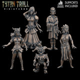 Strahd Bundle Miniature set 5 | Set of 5 - Tabletop RPG & D&D miniature. Perfect for wargaming & collectors