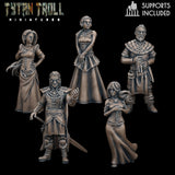 Strahd Bundle Miniature set 4 | Set of 5 - Tabletop RPG & D&D miniature. Perfect for wargaming & collectors