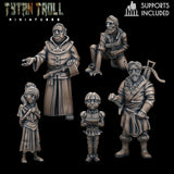 Strahd Bundle Miniature | Set of 5 - Tabletop RPG & D&D miniature. Perfect for wargaming & collectors