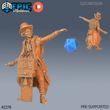 Strange Merchant Miniature | C - Tabletop RPG & D&D miniature. Perfect for wargaming & collectors