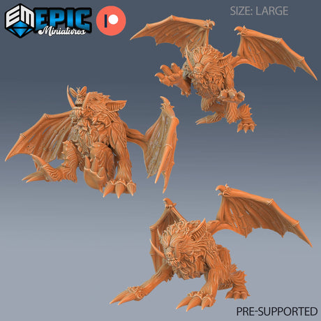 Summoned Beast Miniature | Set of 3 - Tabletop RPG & D&D miniature. Perfect for wargaming & collectors