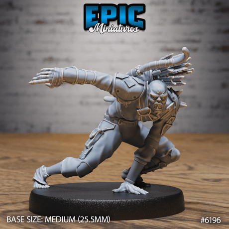 Summoned Undead Miniature | C - Tabletop RPG & D&D miniature. Perfect for wargaming & collectors