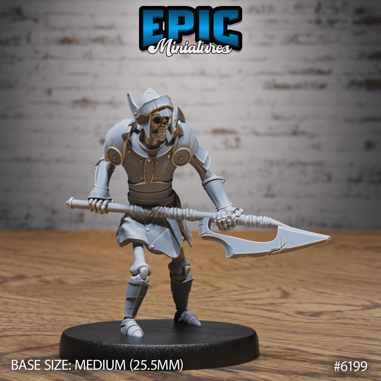 Summoned Undead Miniature | C - Tabletop RPG & D&D miniature. Perfect for wargaming & collectors