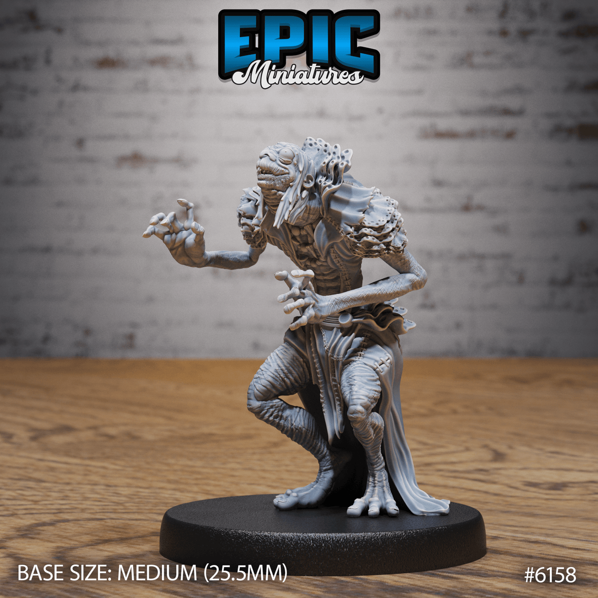 Swamp hag elder Miniature | 6158 - Tabletop RPG & D&D miniature. Perfect for wargaming & collectors