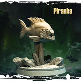 Swarm Piranhas Miniature | Piranha - Tabletop RPG & D&D miniature. Perfect for wargaming & collectors