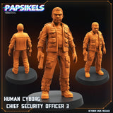 Synthetics & Leaders | Cyborg 3 - Tabletop RPG & D&D miniature. Perfect for wargaming & collectors