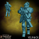 Tempest Guardsmen Miniature | H - Tabletop RPG & D&D miniature. Perfect for wargaming & collectors