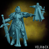 Tempest Paladin Miniature | F - Tabletop RPG & D&D miniature. Perfect for wargaming & collectors