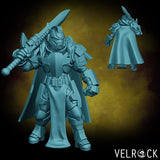 Tempest Paladin Miniature | E - Tabletop RPG & D&D miniature. Perfect for wargaming & collectors