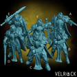 Tempest Paladin Miniature | Set of 6 - Tabletop RPG & D&D miniature. Perfect for wargaming & collectors