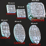 Temple Bases Miniature | 16pc 25mm - Tabletop RPG & D&D miniature. Perfect for wargaming & collectors