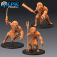 Temple Guard Miniature | Set of 3 - Tabletop RPG & D&D miniature. Perfect for wargaming & collectors