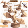The Bat Companion Miniature | Bare A - Tabletop RPG & D&D miniature. Perfect for wargaming & collectors