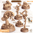 The Chameleon Companion Miniature | Bare A - Tabletop RPG & D&D miniature. Perfect for wargaming & collectors