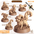 The Chipmunk Companion Miniature | Bare A - Tabletop RPG & D&D miniature. Perfect for wargaming & collectors