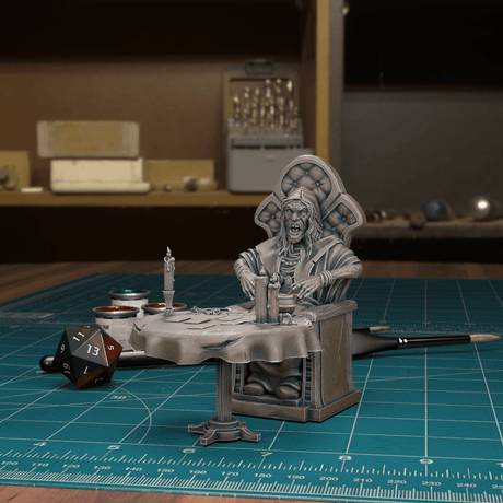 The Court Of Strahd Miniature | C - Tabletop RPG & D&D miniature. Perfect for wargaming & collectors