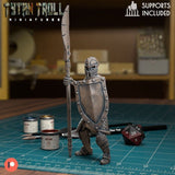 The Crypt Skeleton Bundle Miniature | Skeleton 2 - Tabletop RPG & D&D miniature. Perfect for wargaming & collectors