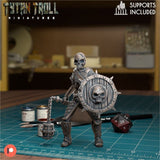 The Crypt Skeleton Bundle Miniature | Skeleton 5 - Tabletop RPG & D&D miniature. Perfect for wargaming & collectors