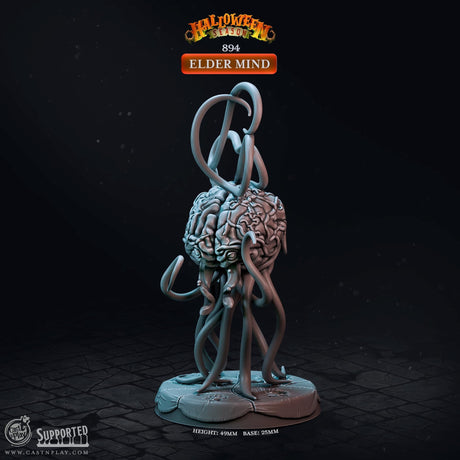 The Elder Mind Miniature | The Elder Mind - Tabletop RPG & D&D miniature. Perfect for wargaming & collectors