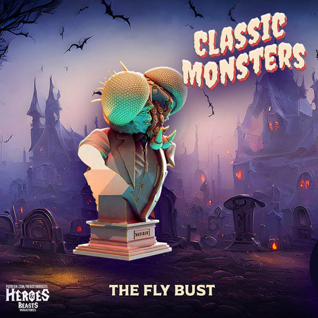The Fly Miniature | The Fly - Tabletop RPG & D&D miniature. Perfect for wargaming & collectors
