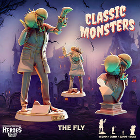 The Fly Miniature | The Fly - Tabletop RPG & D&D miniature. Perfect for wargaming & collectors