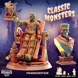 The Frankenstein Monster Miniature | The Monster - Tabletop RPG & D&D miniature. Perfect for wargaming & collectors