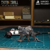 The Giant Plague Rat Miniature | Plague Rat 4 - Tabletop RPG & D&D miniature. Perfect for wargaming & collectors