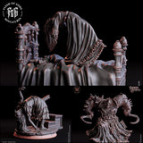 The Girl Possessed Miniature | Full Set All Models - Tabletop RPG & D&D miniature. Perfect for wargaming & collectors