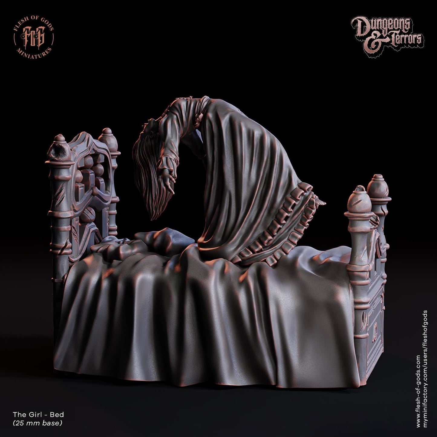 The Girl Possessed Miniature - The Girl Possessed - 32mm