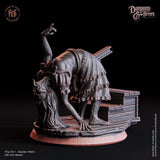 The Girl Possessed Miniature | The Spider Walk - Tabletop RPG & D&D miniature. Perfect for wargaming & collectors