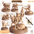 The Goat Companion Miniature | Bare A - Tabletop RPG & D&D miniature. Perfect for wargaming & collectors