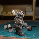 The Goblin Spearmen Miniature | Full Set All Models - Tabletop RPG & D&D miniature. Perfect for wargaming & collectors