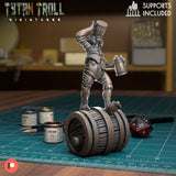 The Halfling Bundle Miniature | Halfling 1 - Tabletop RPG & D&D miniature. Perfect for wargaming & collectors